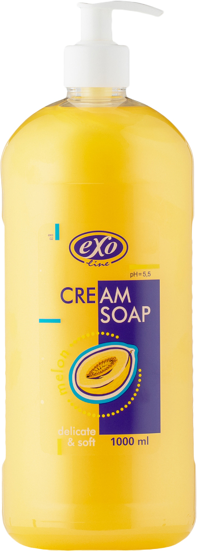 Жидкое мыло для рук EXO с ароматом дыни 1000 мл (4770416336210) - Фото 1