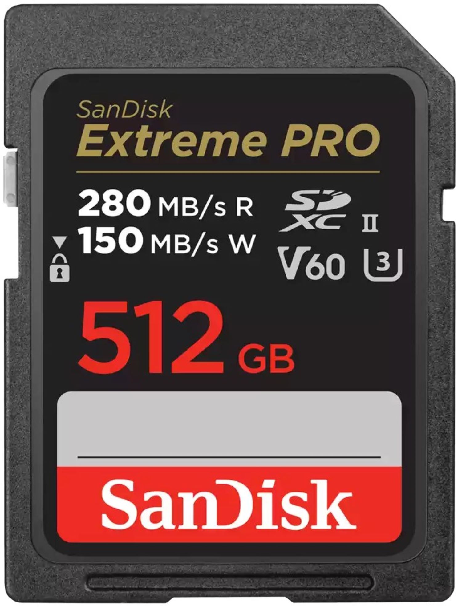 Карта памяти SanDisk Extreme PRO 512GB V60 UHS-II SD cards (SDSDXEP-512G-GN4IN) - Фото 1