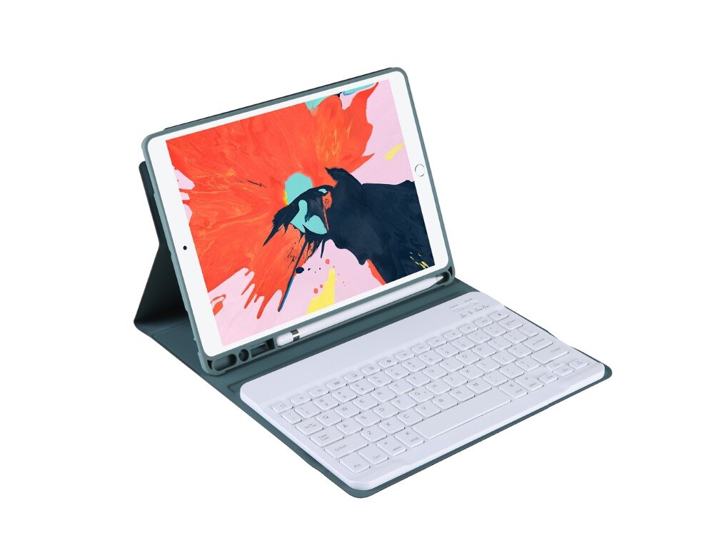 Чехол-клавиатура для планшета BeCover for Apple iPad Air 13"" M2/M3 (2024/2025) Dark Green (711455) - Фото 1