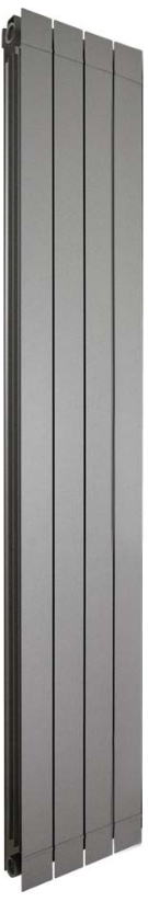 Радіатор опалення Nova Florida Ledro S/90 1600 мм  ARDESIA/SLATE GREY 3B 4 секції (81ELE3R404) - Фото 1