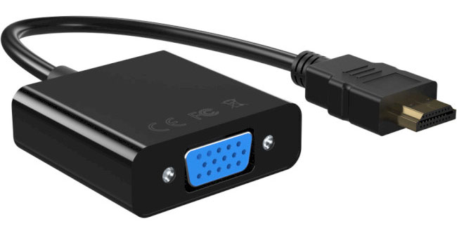 Перехідник Essager HDMI to VGA + Micro Power Cable + DC3.5 (EZJHVYD-HY01) - Фото 1