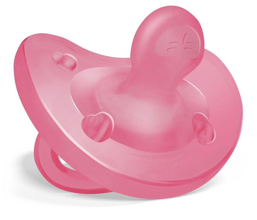 Ортодонтична пустушка Chicco Physioforma Soft силіконова від 16 до 36 м (73091.93) - Фото 1