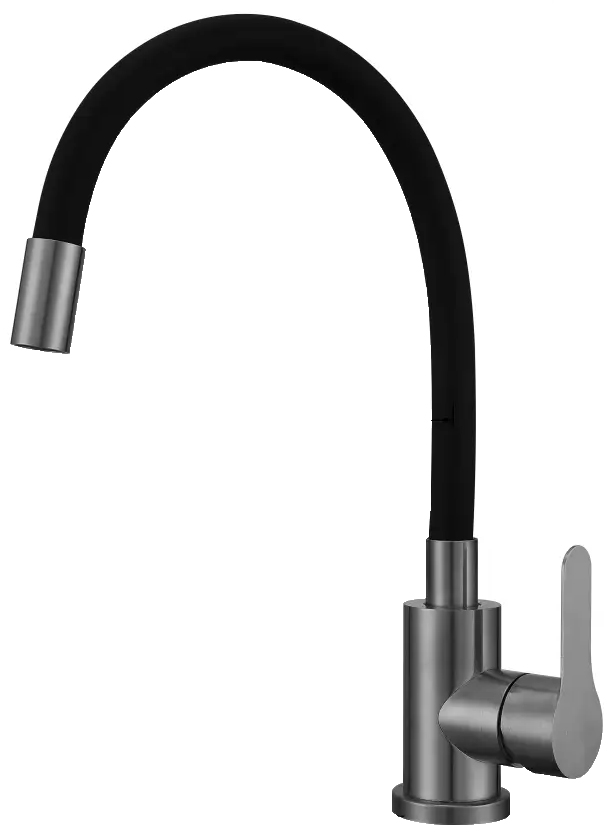 Кухонний змішувач Ventolux KFF04 PVD BK/BK - Фото 1