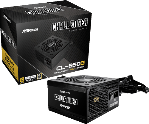 Блок питания для ПК ASRock 850W (CL-850G) - Фото 1