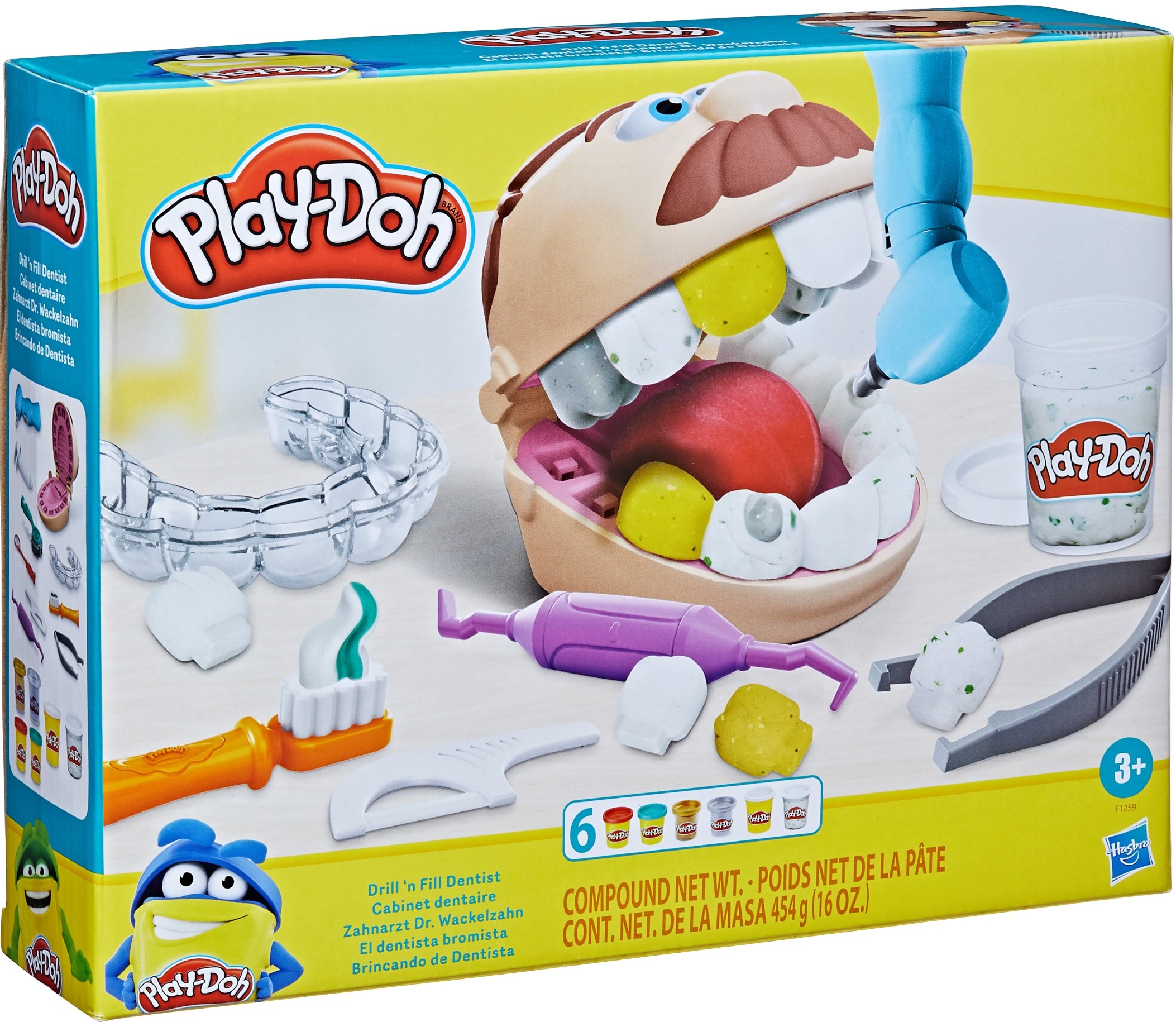 Наборы для лепки Hasbro Play-Doh Мистер Зубастик (F1259) - Фото 1