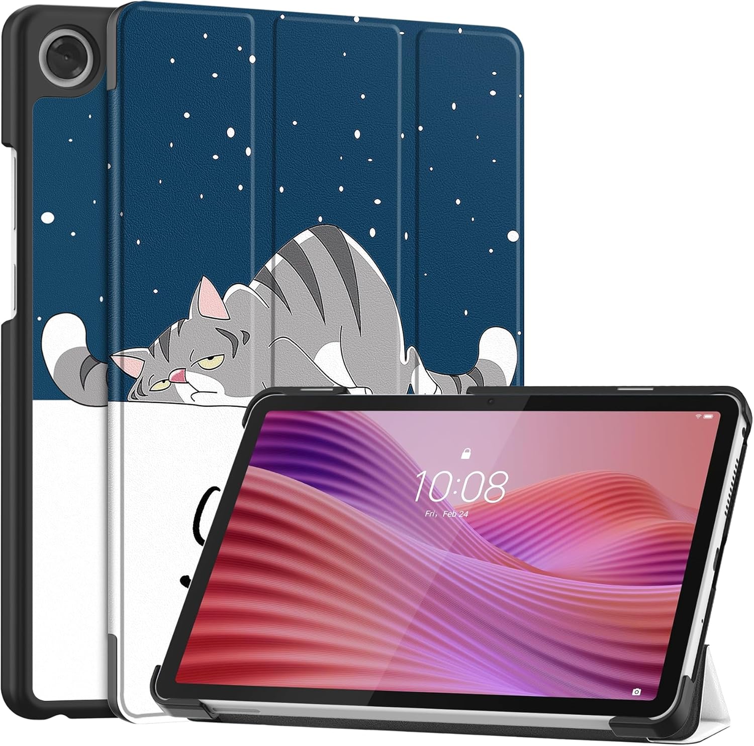 Чохол для планшета BeCover Smart Case for Lenovo Tab One/Tab K9 8.7" 2025 (TB305XU/FU) Good Night (713748) - Фото 1