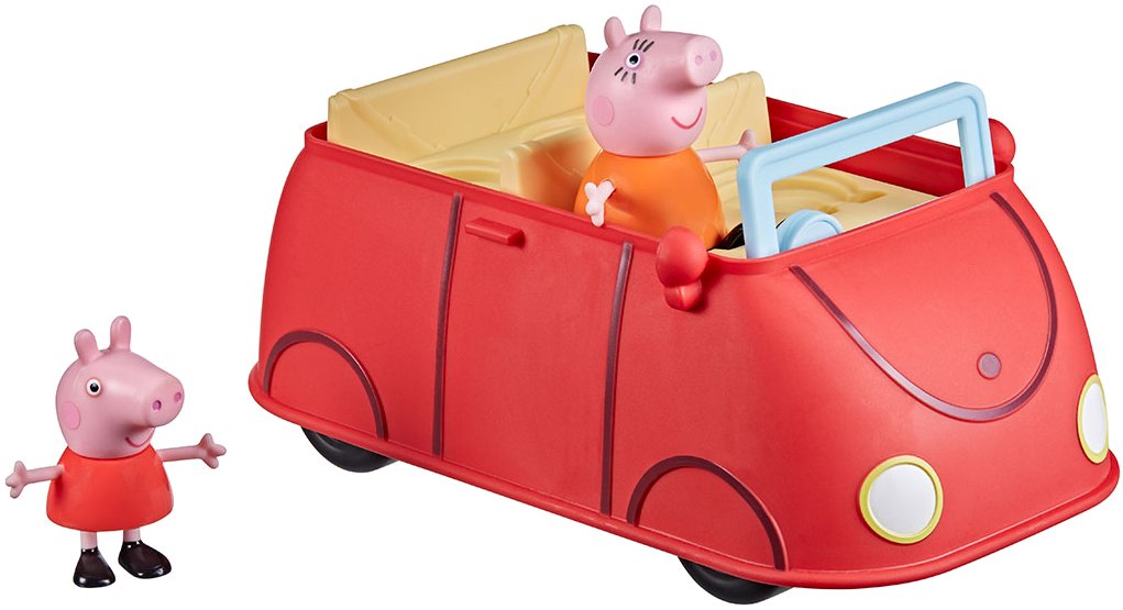 Коллекционные фигурки набор Peppa Pig Машина семьи Пеппы (F2184) - Фото 1