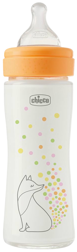 Бутылочка для кормления Chicco Perfect Easy 240 мл соска силиконовая, от 0 месяцев, медленный поток (девочка) (20252.10) - Фото 1