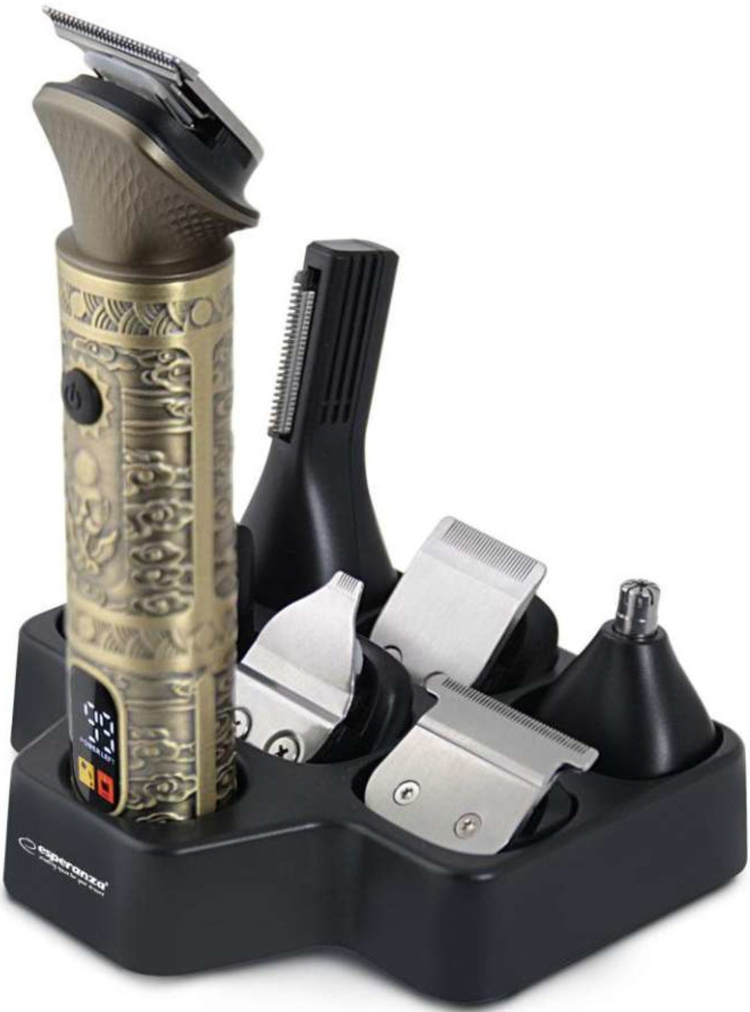 Машинка для стрижки волосся Esperanza 7в1 HairClipper+7-IN-1Trim (EBC006) - Фото 1