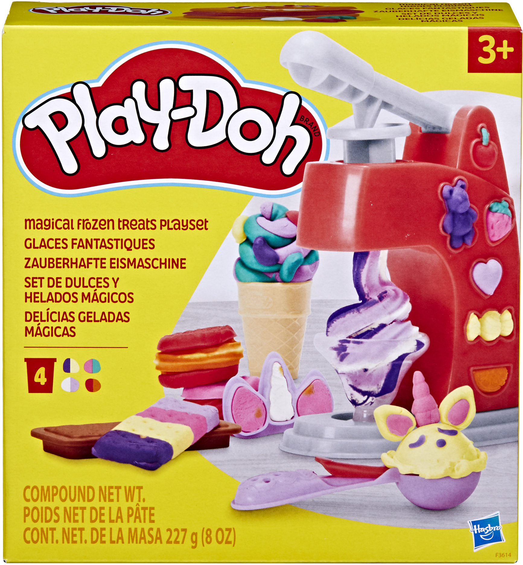 Купити Набори для ліплення Hasbro Play-Doh Набір для створення морозива (F3614) - Фото 1 Набори для ліплення Hasbro Play-Doh Набір для створення морозива (F3614) - Фото 1