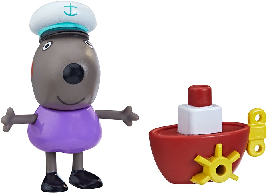 Коллекционная фигурка Peppa Pig Веселые друзья Дэнни с корабликом (F3759) - Фото 1