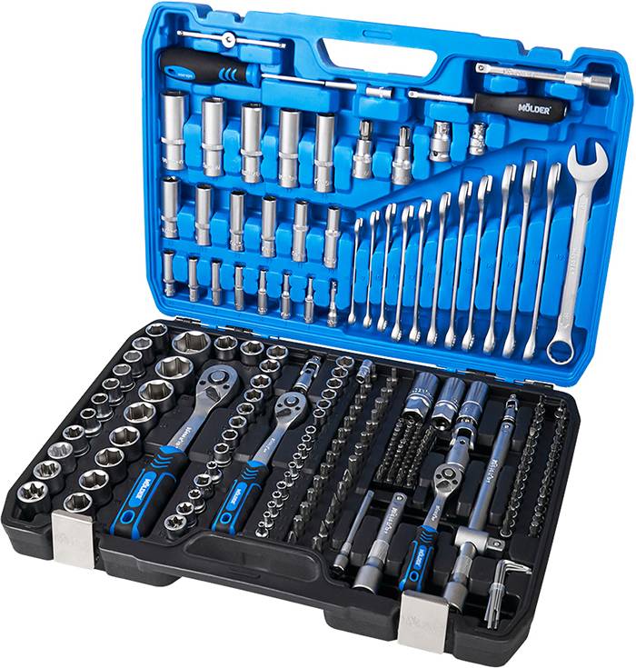 Набор инструментов Molder 219 шт. в кейсе (MT60219) - Фото 1