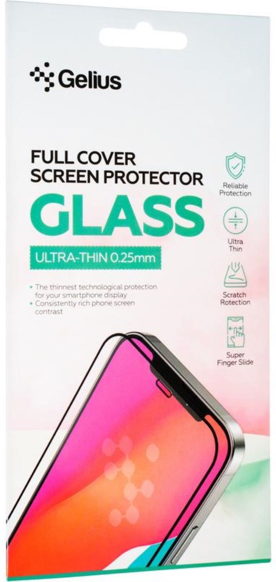 Защитное стекло для смартфона Gelius Full Cover Ultra-Thin 0.25mm for Infinix Smart 8/8 HD Black (98334) - Фото 1