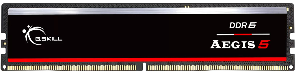 Память DDR G.Skill DDR5 32GB/5600 Aegis 5 Black (F5-5600J3636D32GX1-IS) - Фото 1