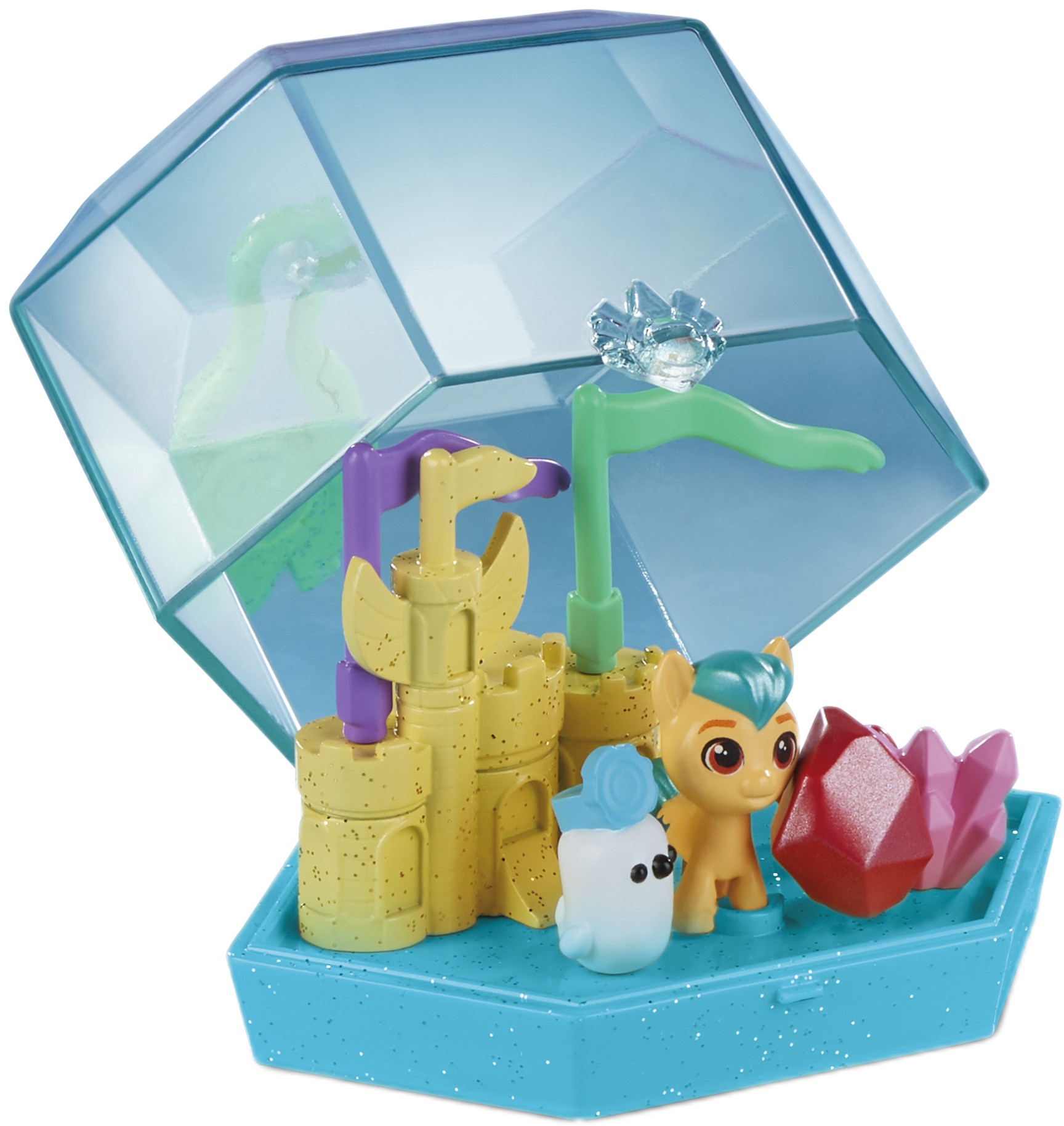 Коллекционные фигурки набор Hasbro MY LITTLE PONY Мини-мир MLP Кристалл голубой (F3872/F5242) - Фото 1