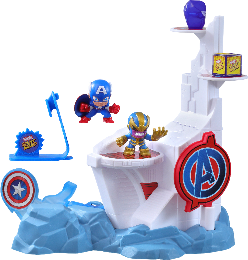 Колекційна фігурка набір Hasbro Вежа серії Команда каскадерів Марвел (F6894_F7059) - Фото 1