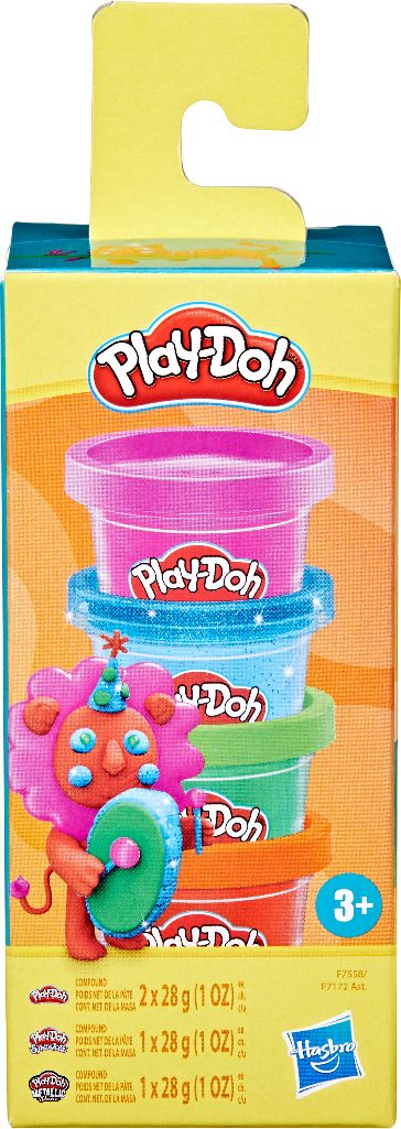 Матеріали Hasbro 4 баночки з масою для ліплення (F7172_F7558) - Фото 1