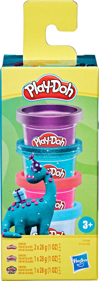 Матеріали Hasbro 4 баночки з масою для ліплення (F7172_F7570) - Фото 1