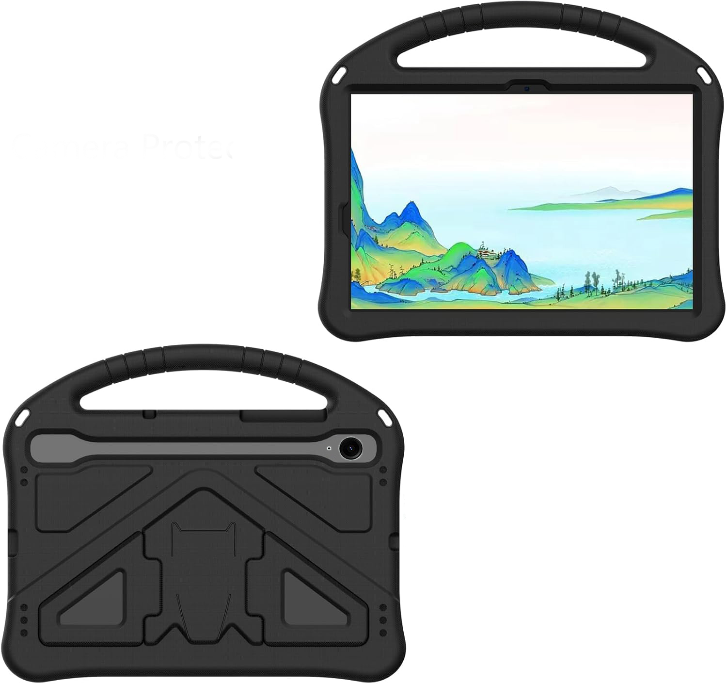 Чехол для планшета BeCover Protected Cover for Samsung Galaxy Tab S10 FE (SM-X520/SM-X526) 10.9" Black (713257) - Фото 1