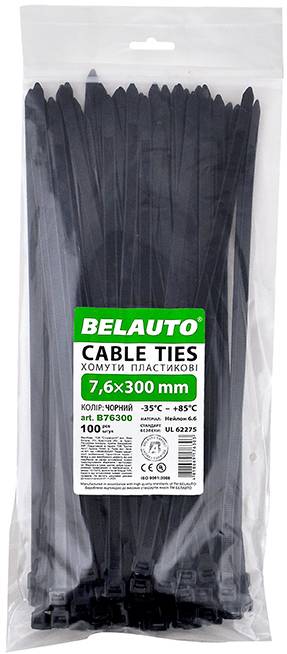 Набір хомутів BelAuto 7.6x300 (B76300) - Фото 1