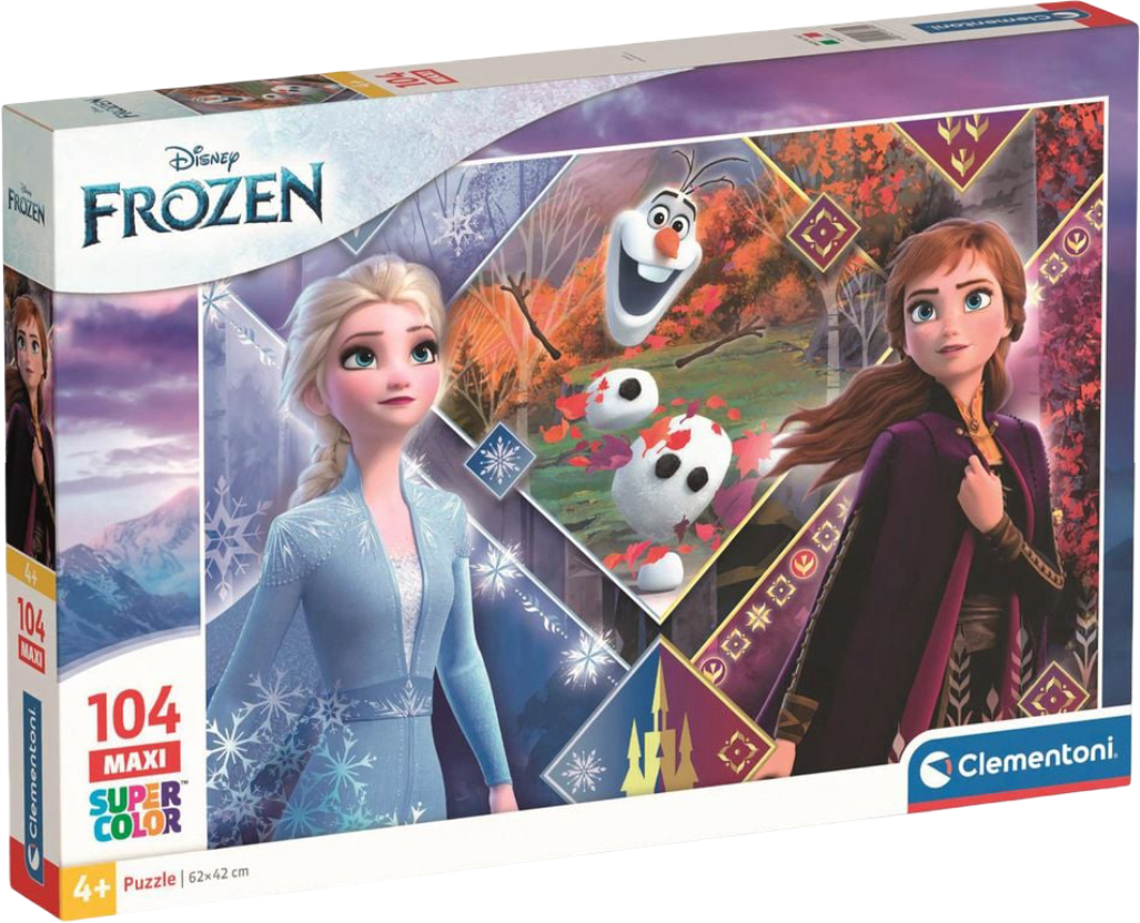 Купити Пазли (3-4 роки) Clementoni Frozen серія MAXI 104 ел. (23739) - Фото 1 Пазли (3-4 роки) Clementoni Frozen серія MAXI 104 ел. (23739) - Фото 1