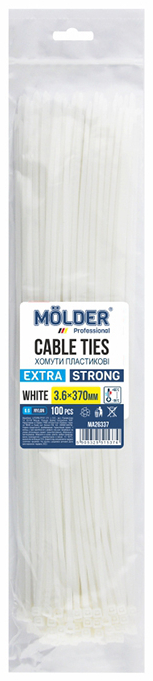 Набір хомутів Molder 3,6x370 (MA26337) - Фото 1