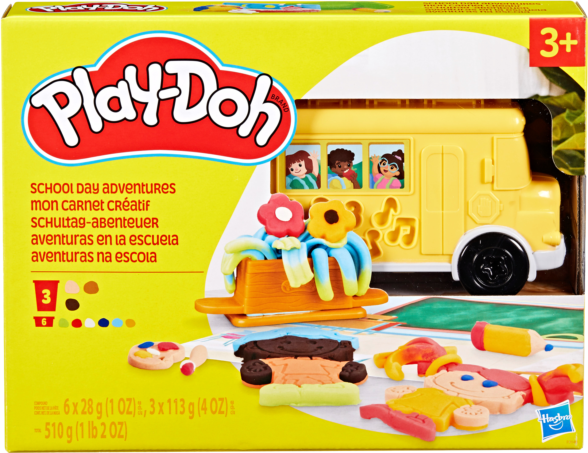 Купити Набори для ліплення Hasbro Play-Doh Шкільні пригоди (F9140) - Фото 1 Набори для ліплення Hasbro Play-Doh Шкільні пригоди (F9140) - Фото 1