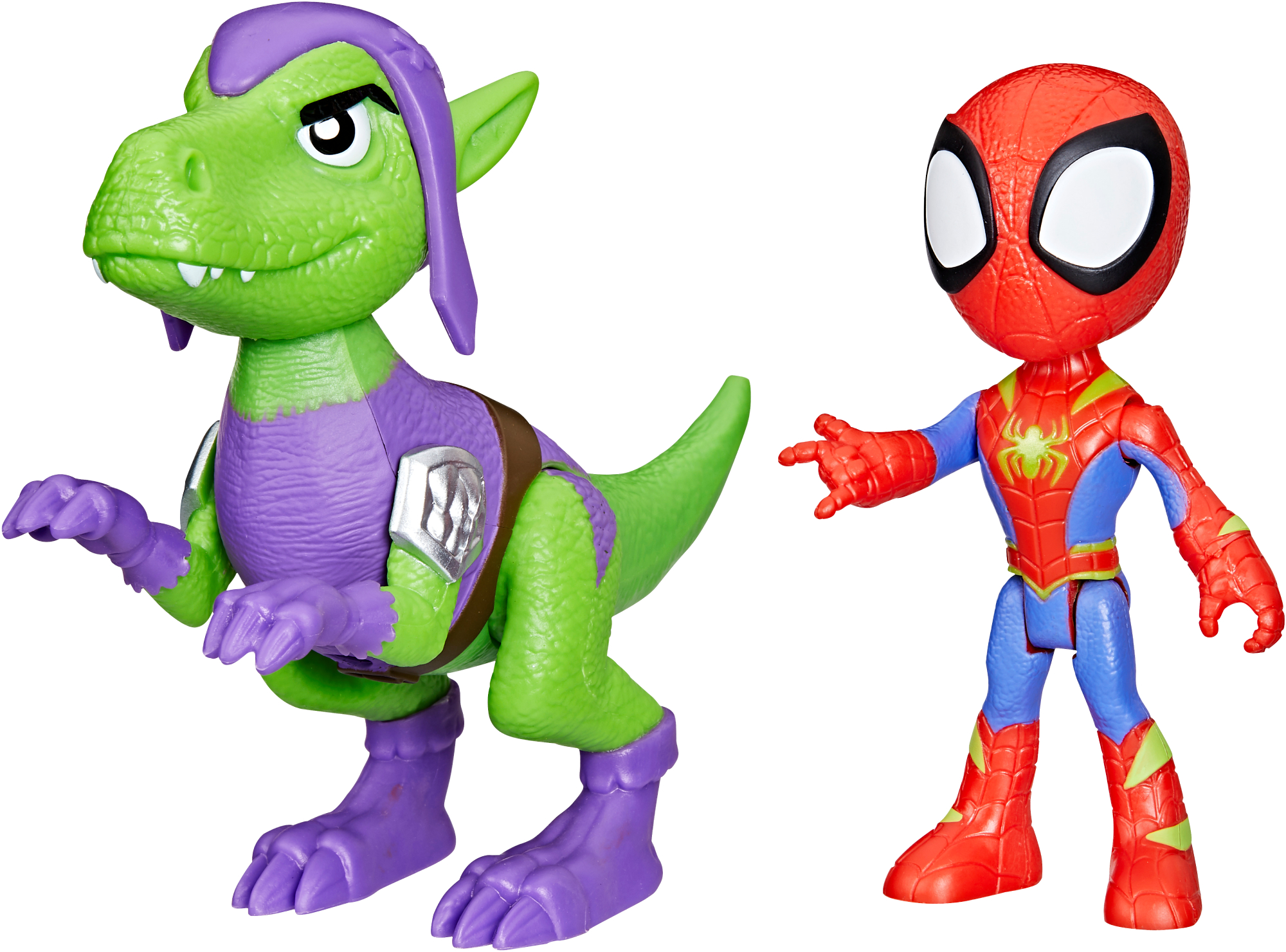 Колекційні фігурки набір Hasbro Герой та Діно серії Спайді та його дивовижні друзі SAF HERO DINO WEBS SPIDEY (F9478_G0120) - Фото 1