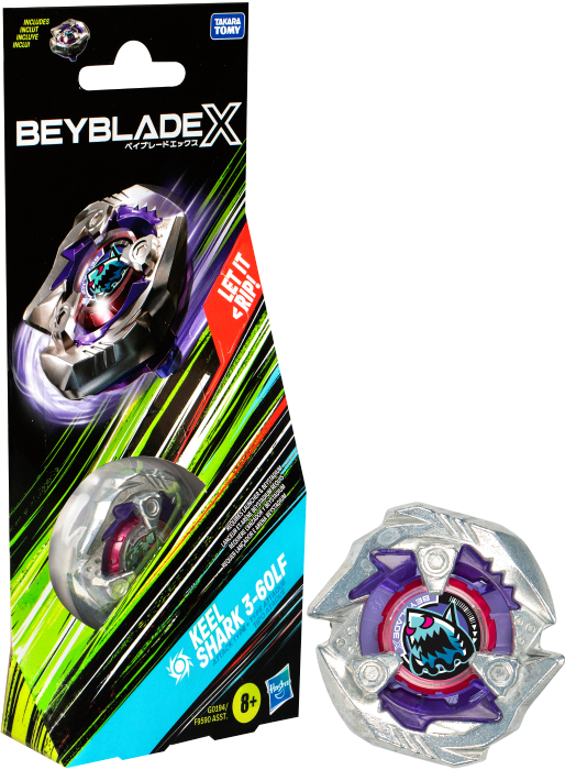 Дзига Hasbro KEEL SHARK серії "Beyblade X" (F9590_G0194) - Фото 1