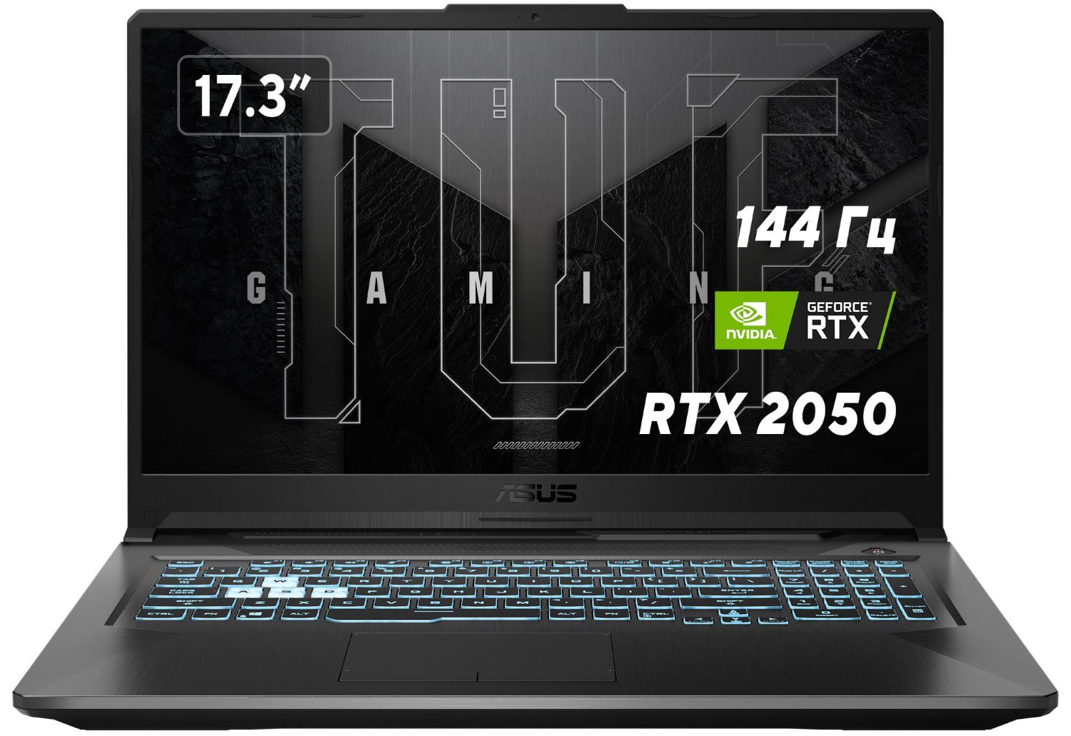 Ноутбук ігровий Asus TUF Gaming A17 FA706NF-HX007 Graphite Black - Фото 1