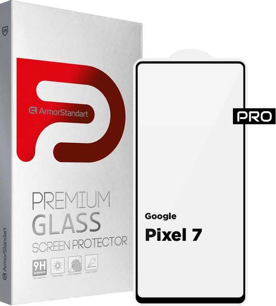 Защитное стекло для смартфона Armorstandart Pro for Google Pixel 7 Black (ARM65230) - Фото 1
