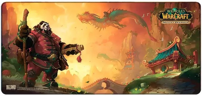 Килимок для миші  ігровий Blizzard WORLD OF WARCRAFT Pandaren With Lanterns XL (FBLMPWOWPANLA25XL)