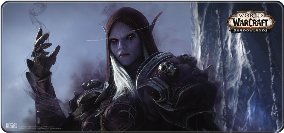 Килимок для миші ігровий World of Warcraft Shadowlands Sylvanas XL (5292910016218) - Фото 1