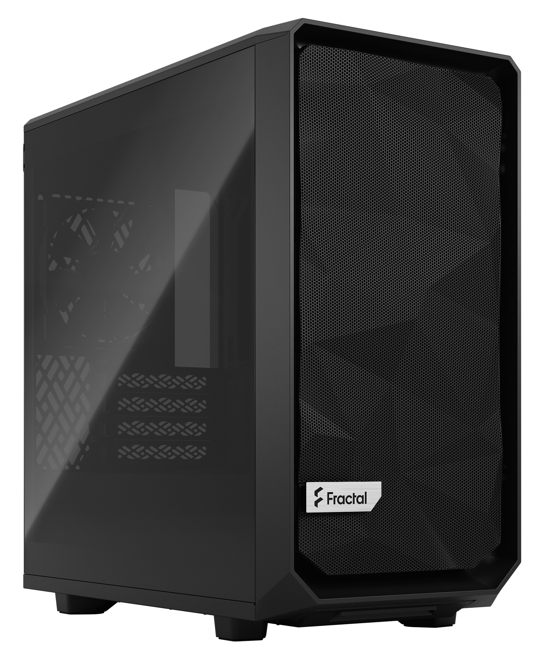 Корпус Fractal design ATX без БЖ Meshify 2 Mini Blk TG Dark Tint (FD-C-MES2M-01) - Фото 1