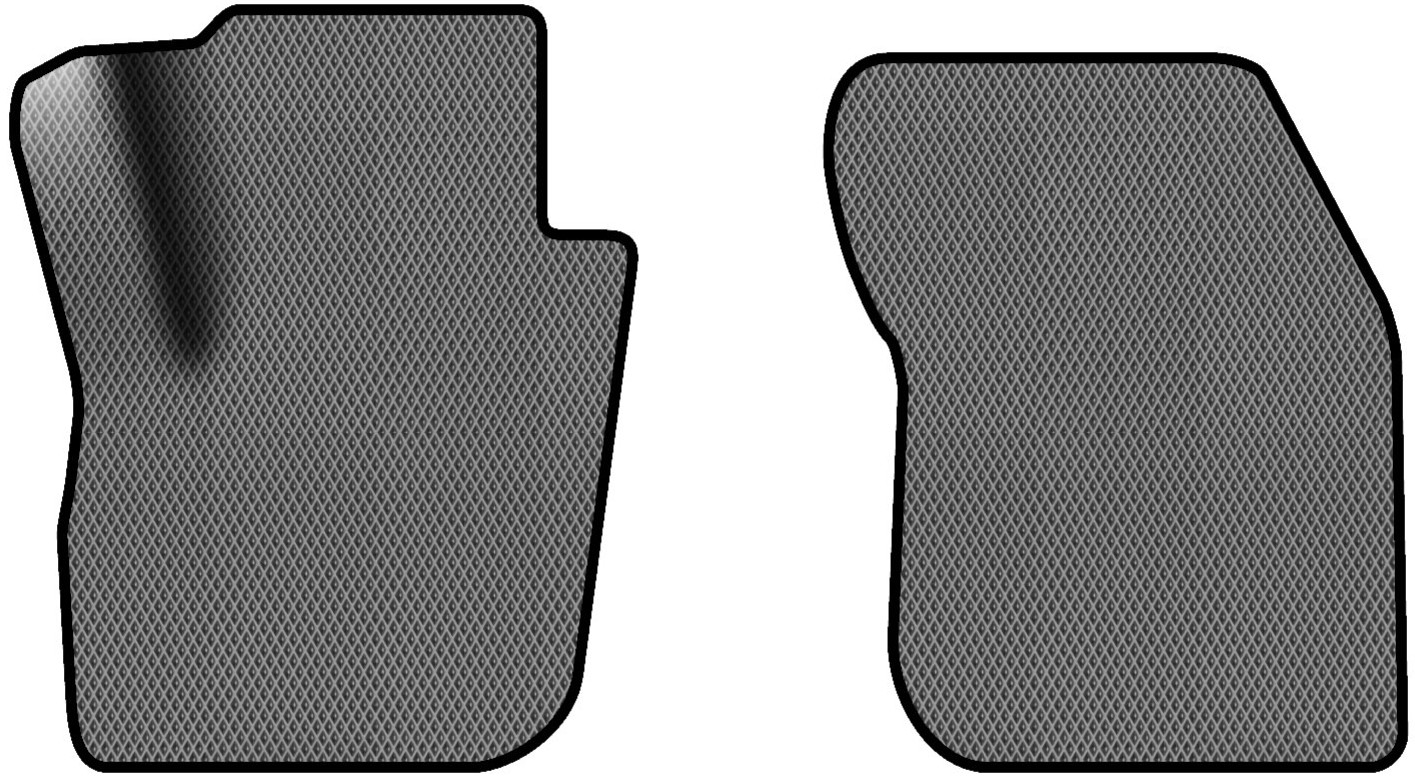 EVA килимки в салон авто передні EVAtech для Fusion Ford 2012-2017 2 покоління Sedan USA FD13205AE2RGB - Фото 1