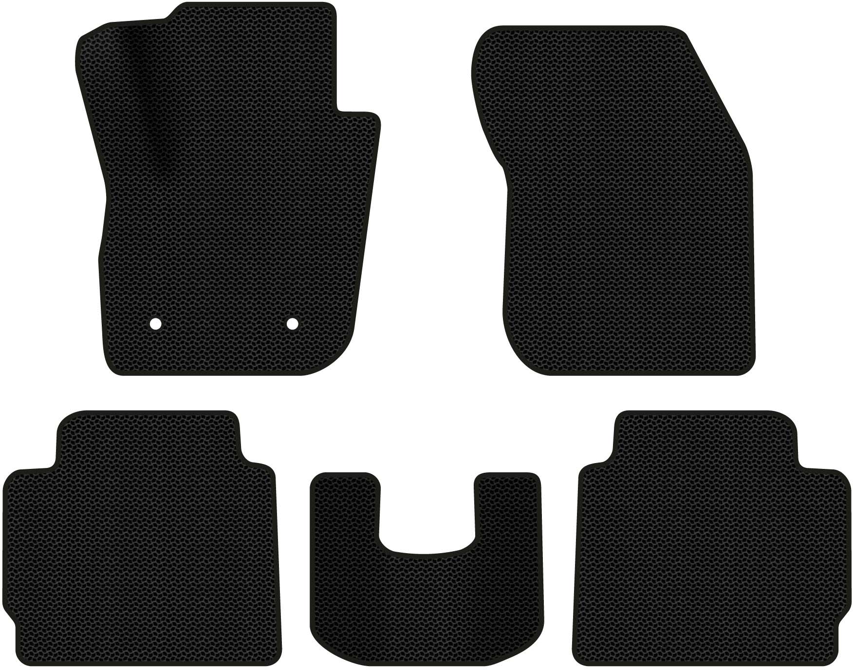 EVA коврики в салон авто EVAtech для Fusion Ford 2012-2017 2 поколение Sedan USA FD13205CE5FC2KBB - Фото 1