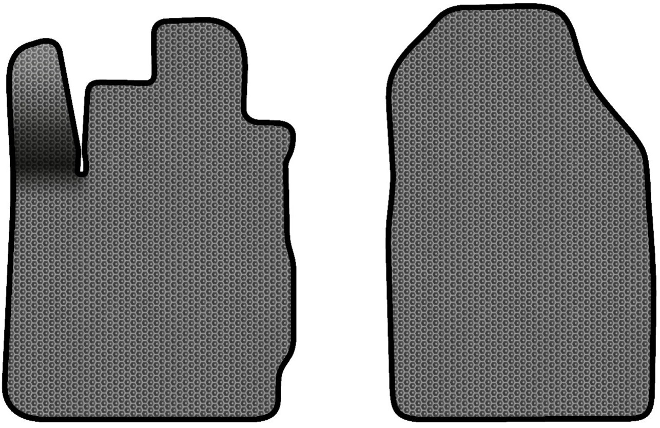 EVA килимки в салон авто передні EVAtech для Fiesta (Mark 7) (open threshold) MT Ford 2009-2017 6 покоління Htb EU FD13287AV2SGB - Фото 1