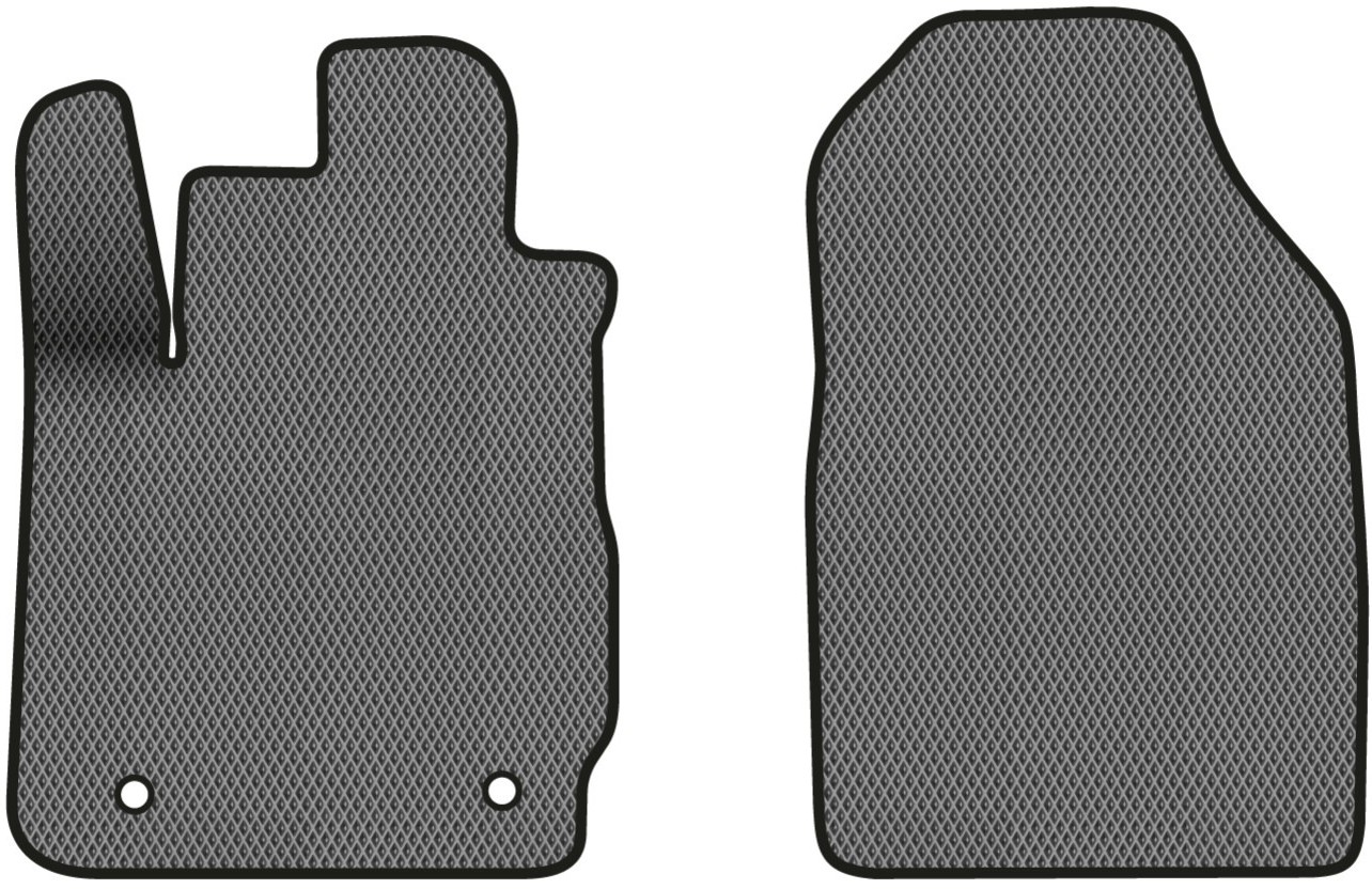 EVA килимки в салон авто передні EVAtech для Fiesta (Mark 7) (closed threshold) MT Ford 2009-2017 6 покоління Htb EU FD13288AV2AV2RGB - Фото 1