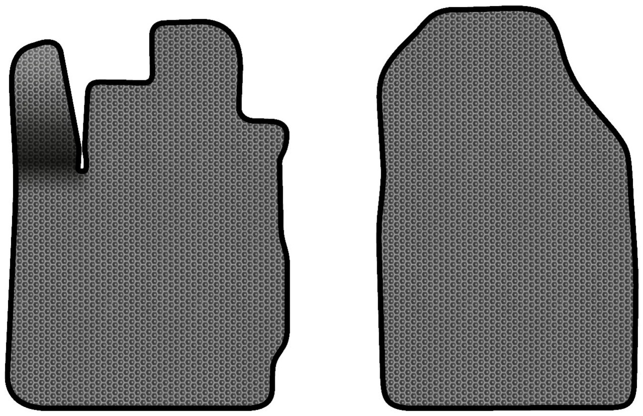 EVA килимки в салон авто передні EVAtech для Fiesta (Mark 7) (closed threshold) MT Ford 2009-2017 6 покоління Htb EU FD13288AV2SGB - Фото 1