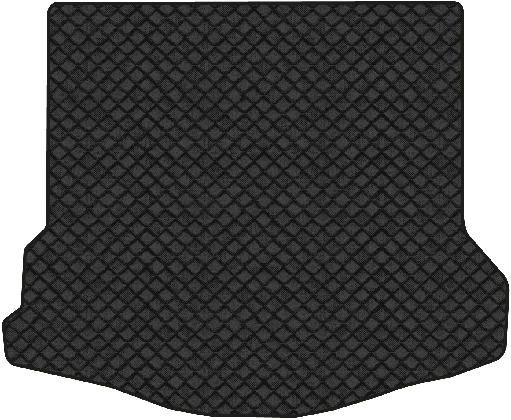 Килимок з екошкіри в багажник авто EVAtech ECO для Focus (C346) Ford 2011-2018 3 покоління Sedan USA FD1450BO1BBB - Фото 1