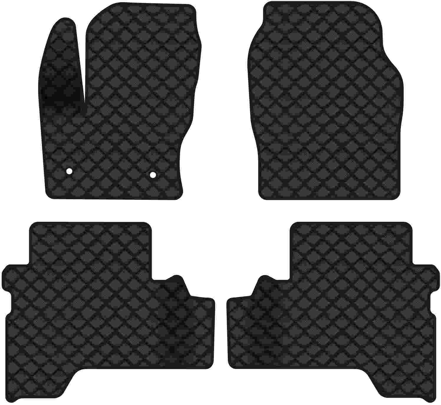 Коврики из экокожи в салон авто EVAtech ECO для Escape Ford 2012-2015 3 поколение SUV USA FD1577PVC4FC2BBB - Фото 1