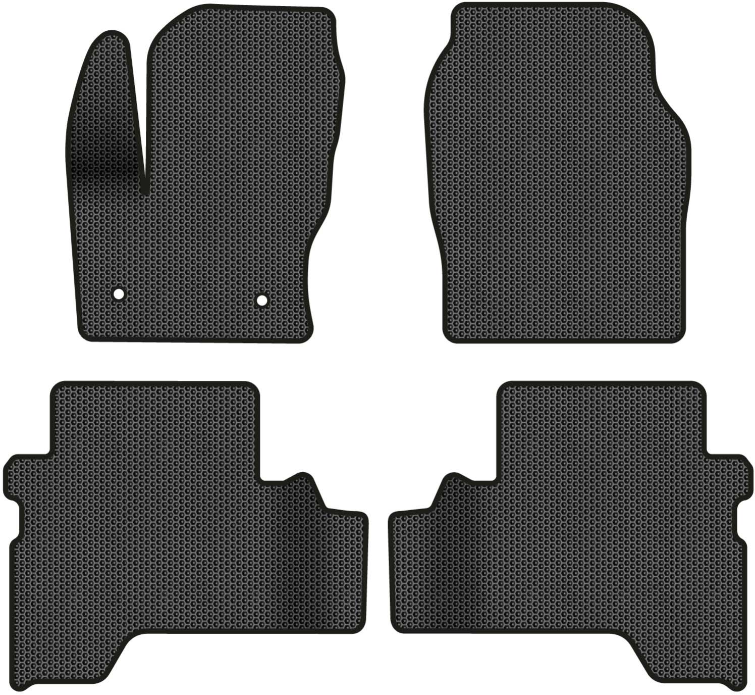 EVA коврики в салон авто EVAtech для Escape Ford 2012-2015 3 поколение SUV USA FD1577PVC4FC2SBB - Фото 1
