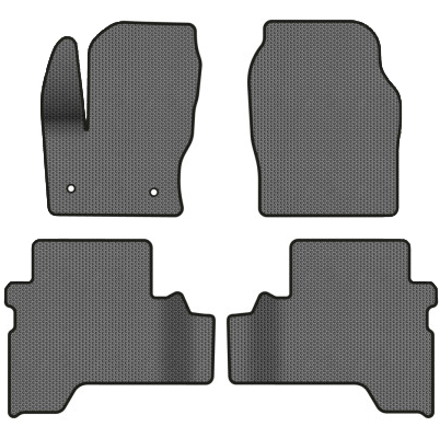 EVA килимки в салон авто EVAtech для Escape Ford 2012-2015 3 покоління SUV USA FD1577PVC4FC2SGB - Фото 1
