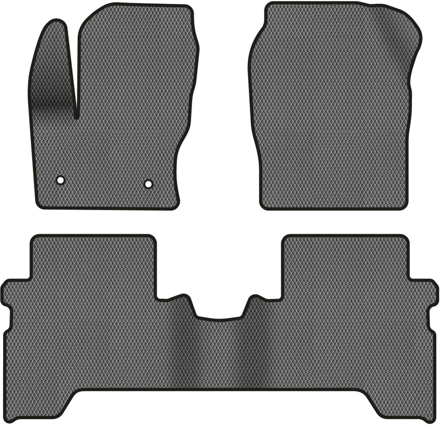 EVA коврики в салон авто EVAtech для Escape Ford 2012-2015 3 поколение SUV USA FD1577Z3FC2RGB - Фото 1
