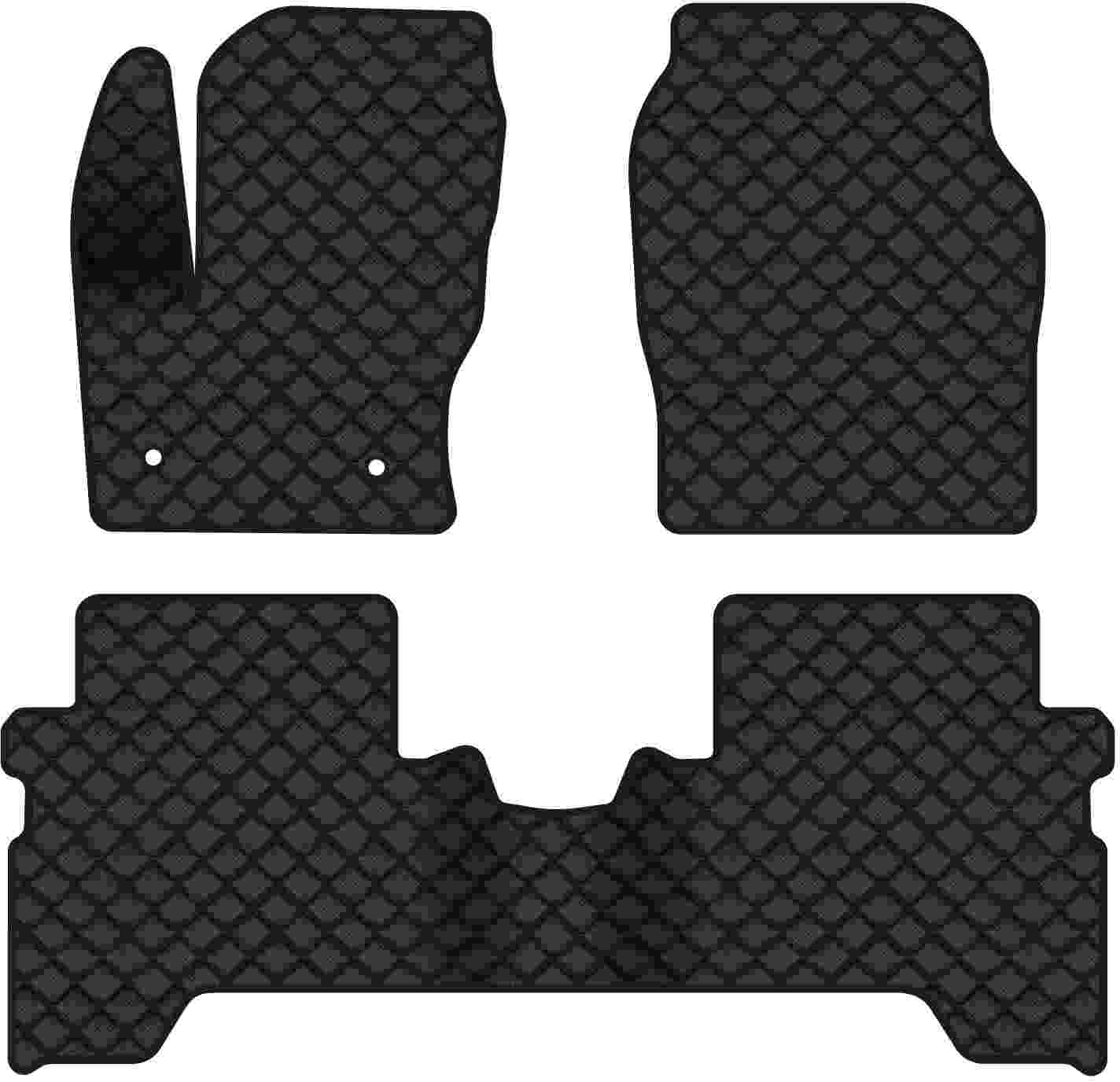 Коврики из экокожи в салон авто EVAtech ECO для Escape Ford 2012-2015 3 поколение SUV USA FD1577ZV3FC2BBB - Фото 1