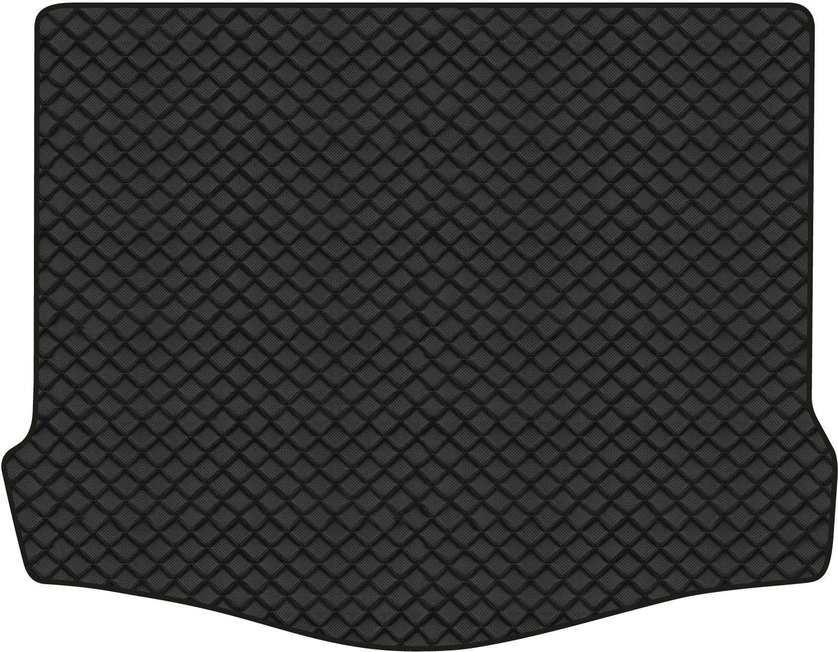 Килимок з екошкіри в багажник авто EVAtech ECO для Focus (C346) Ford 2011-2018 3 покоління Htb USA FD1651BA1BBB - Фото 1