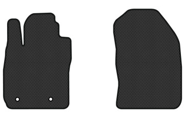 EVA коврики в салон авто передние EVAtech для Fiesta (Mark 7) 5-doors Ford 2009-2017 6 поколение Htb USA FD1698AV2FC2RBB - Фото 1