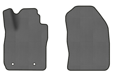 EVA коврики в салон авто передние EVAtech для Fiesta (Mark 7) 5-doors Ford 2009-2017 6 поколение Htb USA FD1699AE2OU2RGB - Фото 1