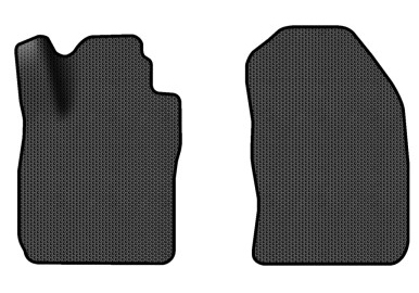 EVA коврики в салон авто передние EVAtech для Fiesta (Mark 7) 5-doors Ford 2009-2017 6 поколение Htb USA FD1699AE2SBB - Фото 1