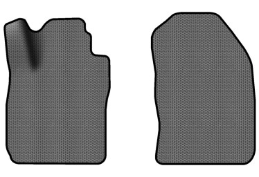 EVA коврики в салон авто передние EVAtech для Fiesta (Mark 7) 5-doors Ford 2009-2017 6 поколение Htb USA FD1699AE2SGB - Фото 1